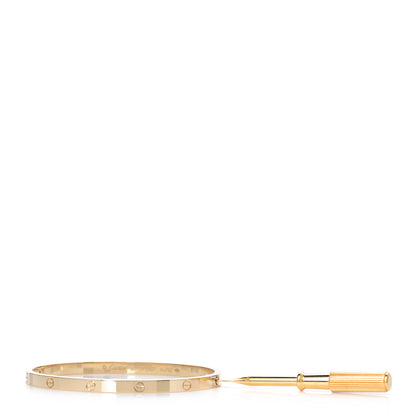 Cartier 18K Yellow Gold Small LOVE Bracelet 16 3 of 5