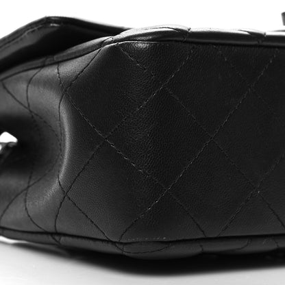 Chanel Lambskin Quilted Mini Rectangular Flap Black 9 of 11