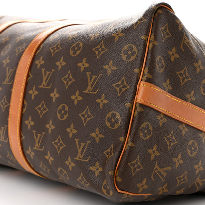 Louis Vuitton Monogram Keepall Bandouliere 50 10 of 16