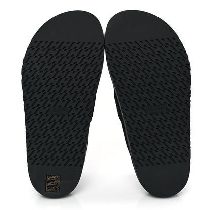 Hermes Calfskin Hair Go Mules 38 Black 5 of 8