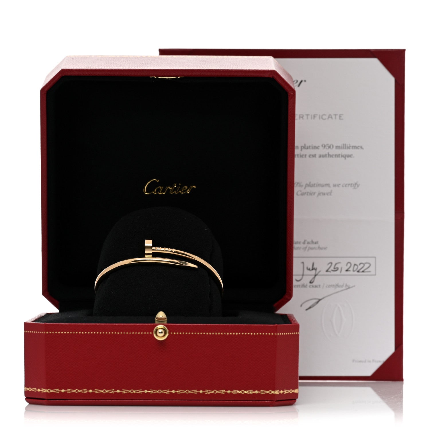Cartier 18K Yellow Gold Juste Un Clou Bracelet 15 4 of 4