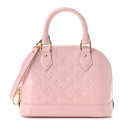 Louis Vuitton Vernis Alma BB Rose Ballerine 1 of 8
