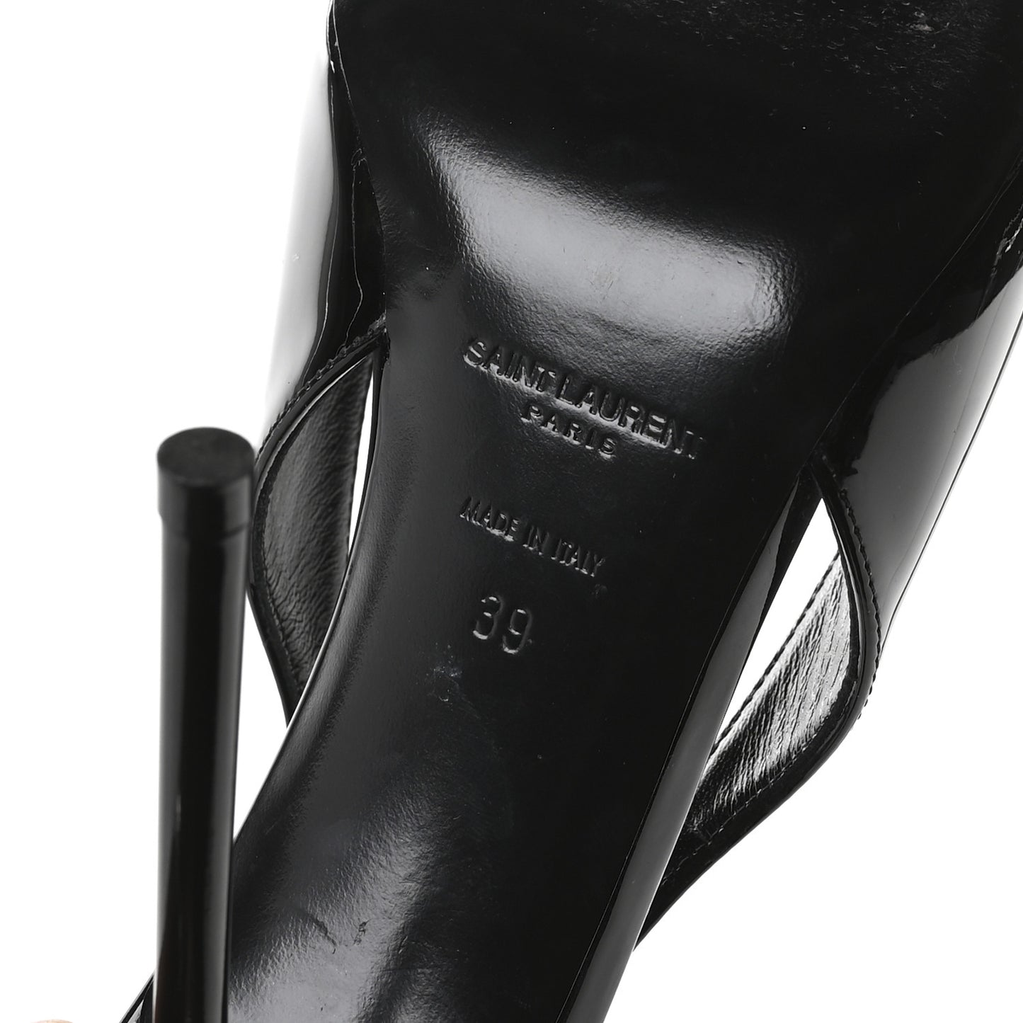 Patent Maxine 115mm Slingback Pumps 39 Black