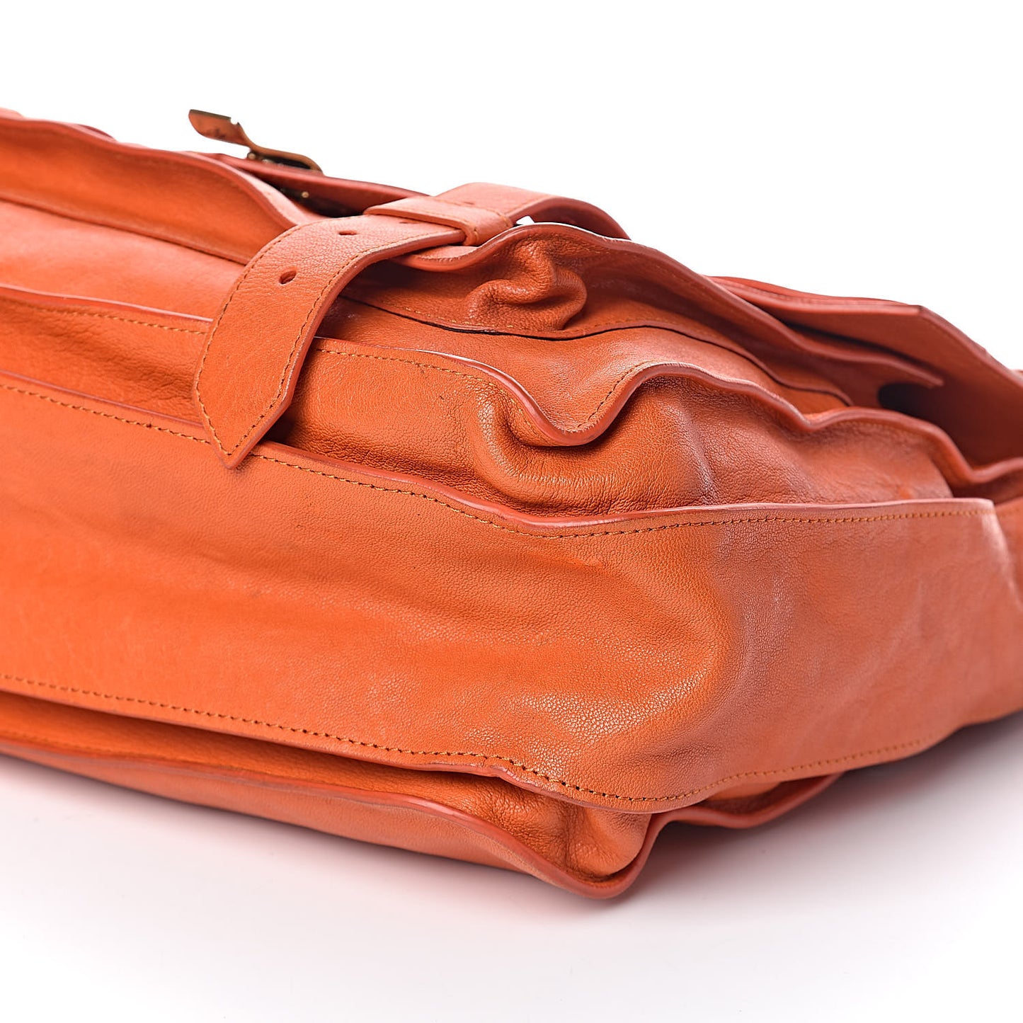 Lambskin Large PS1 Satchel Orange