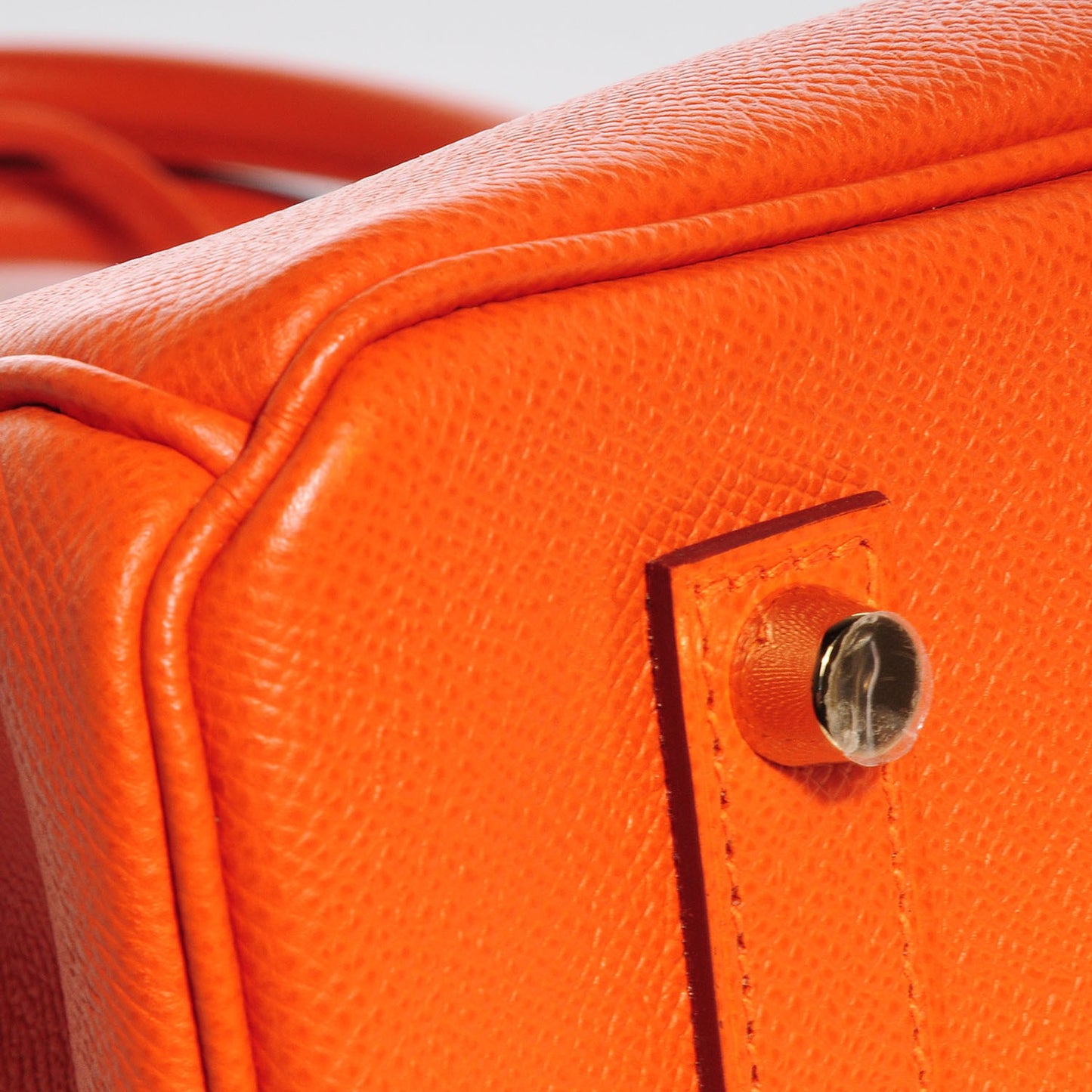 Epsom Birkin 35 Orange