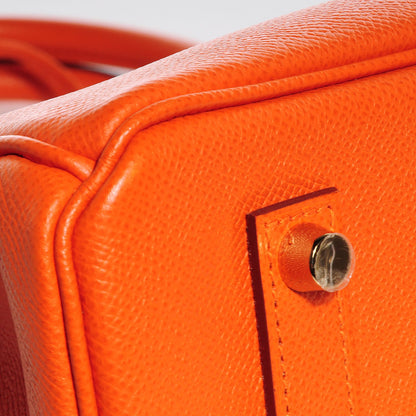 Hermes Epsom Birkin 35 Orange 26 of 28