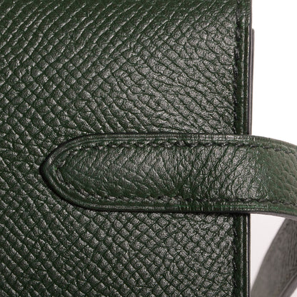 Hermes Epsom Kelly Longue Wallet Vert Anglais 11 of 12