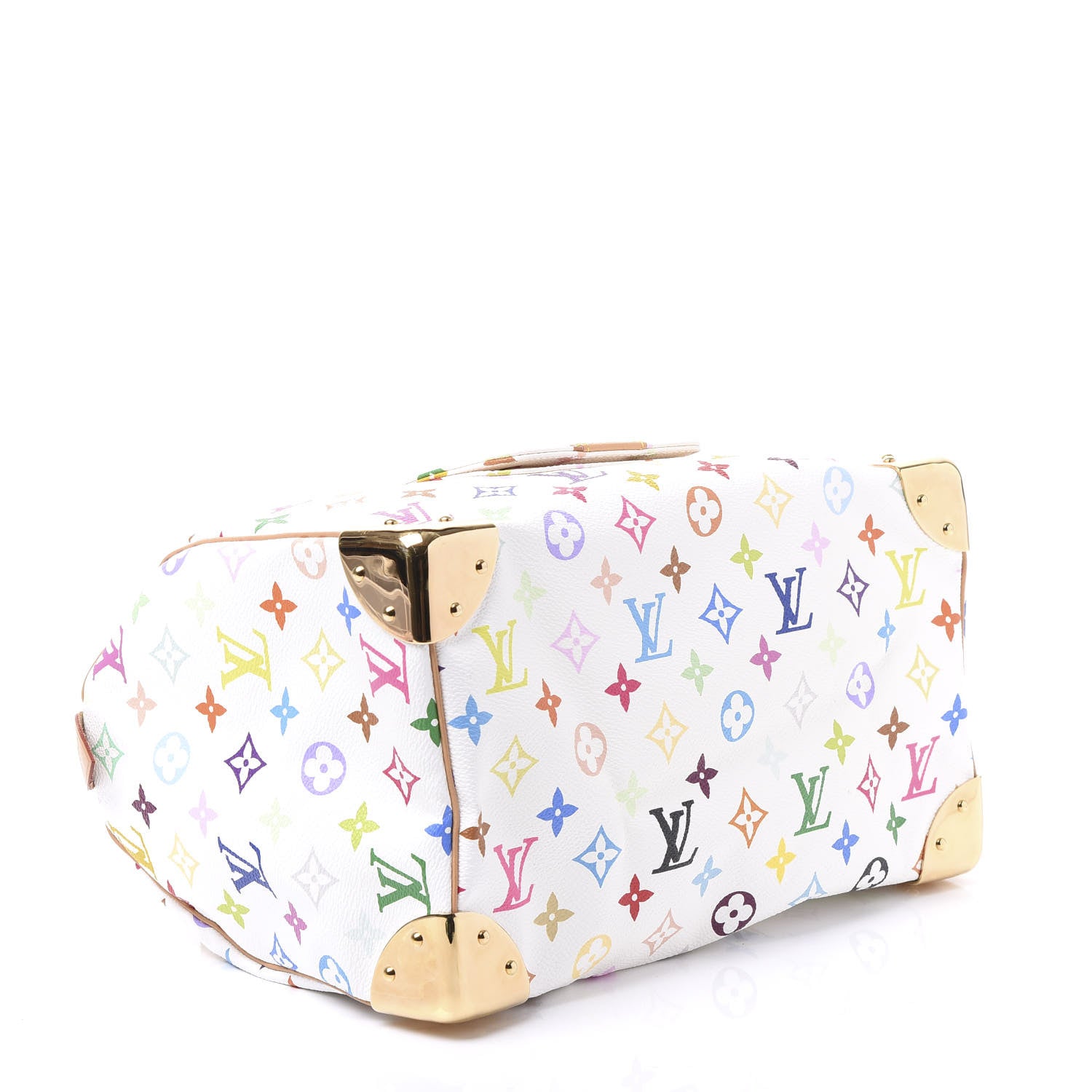 Louis Vuitton Monogram Multicolor Speedy 30 White 3 of 10