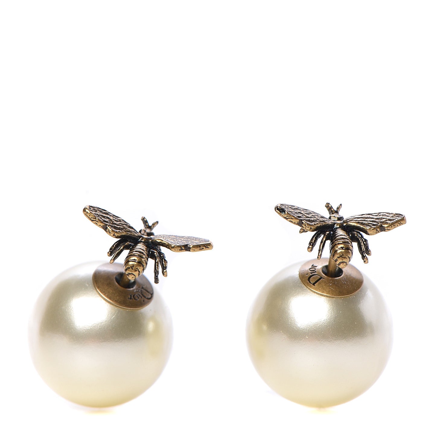 Pearl Tribales Bee Earrings Gold