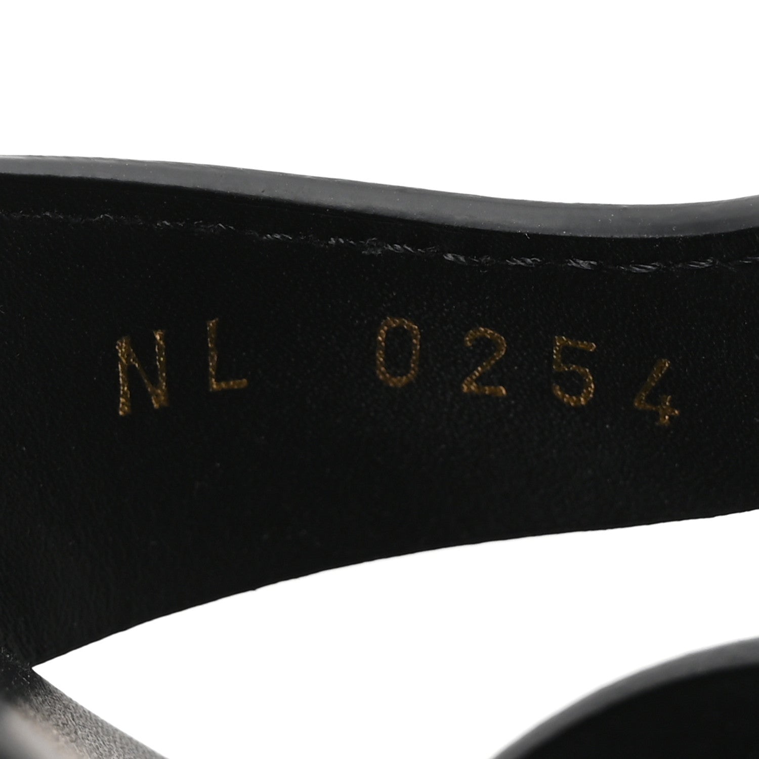 Louis Vuitton Calfskin LV Isola Flat Sandals 39 Black 9 of 9