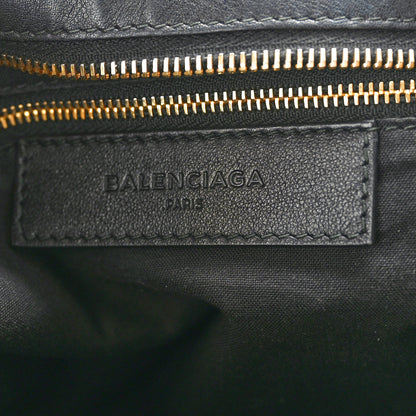 Balenciaga Veau Amp Plate Gold Hardware City Black 7 of 11