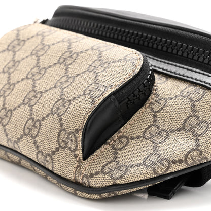 Gucci GG Supreme Monogram Belt Bag Black 11 of 11