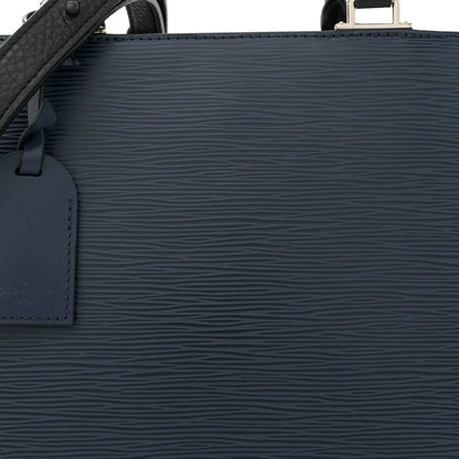 Louis Vuitton Epi Kleber MM Indigo 8 of 10