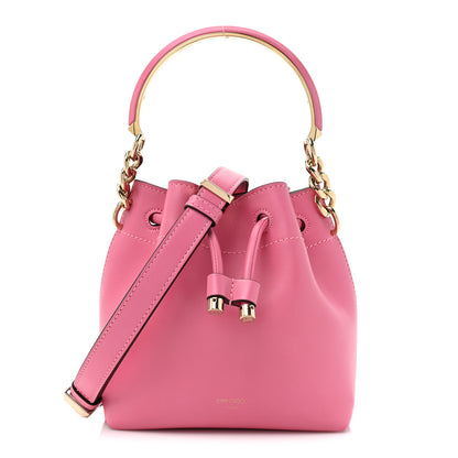 Jimmy Choo Lambskin Bon Bon Bag Candy Pink 1 of 9