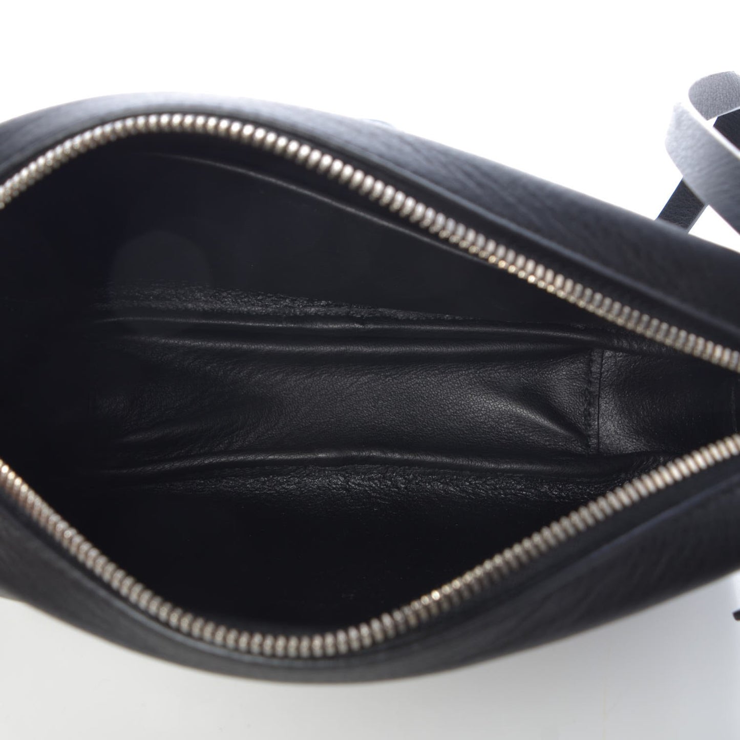 Calfskin Logo S Everyday Camera Bag Black