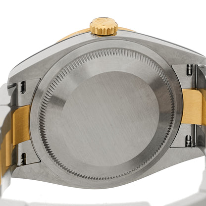 Rolex Stainless Steel 18K Yellow Gold 36mm Oyster Perpetual Explorer Watch Black 124273 4 of 5