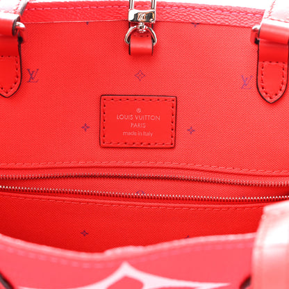 Louis Vuitton Monogram Escale Onthego GM Rouge 6 of 9