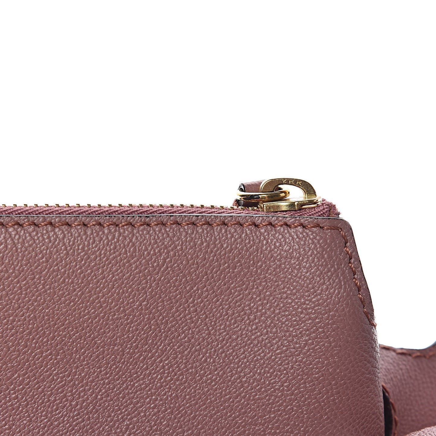 Soft Grain Calfskin Small Helmsley Crossbody Mauve Pink