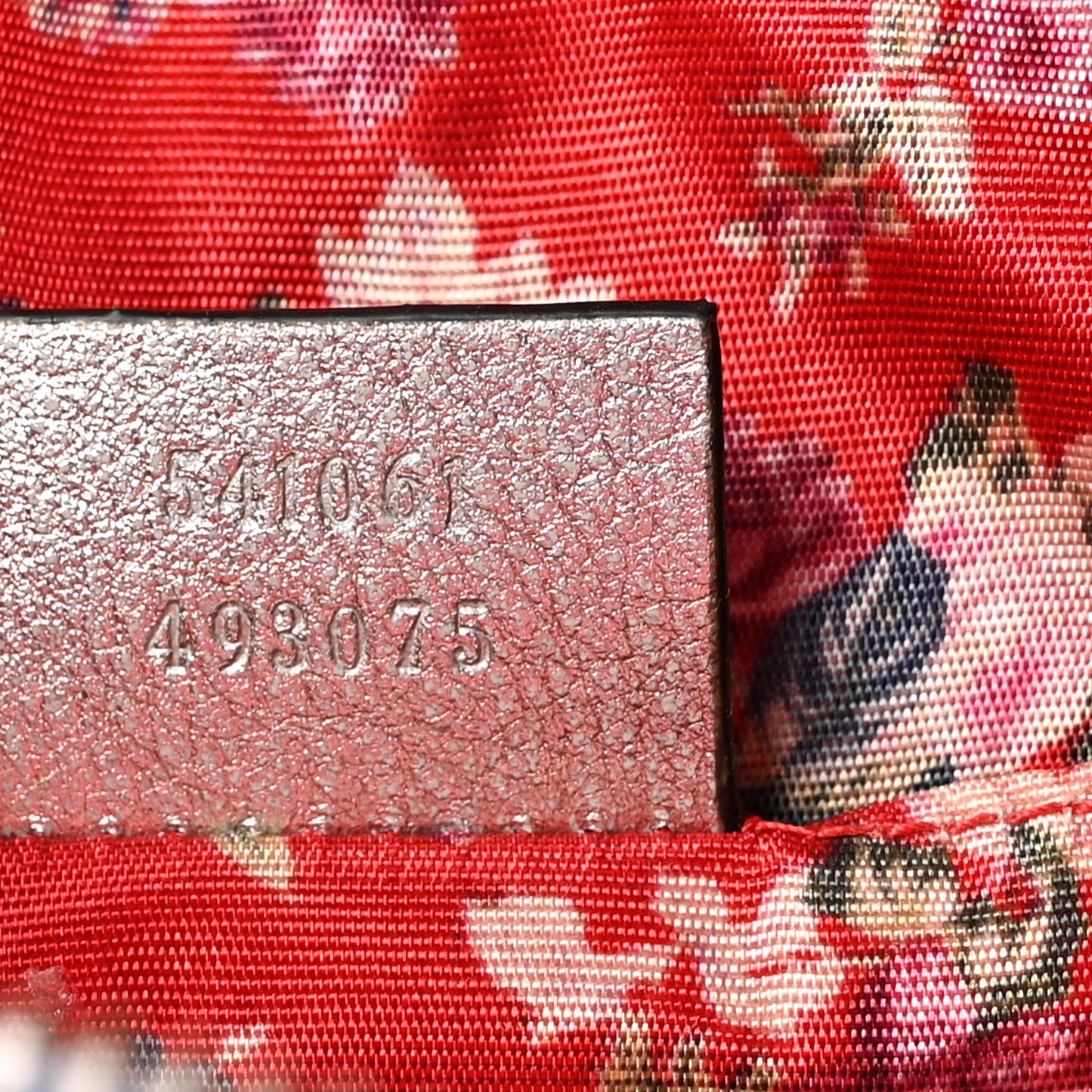 Laminated Nappa Trapuntata Small Zumi Shoulder Bag Rosso Marine Argento