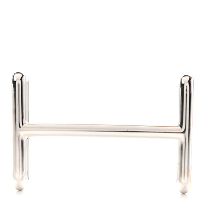 Hermes Palladium 32mm Idem H Belt Buckle 1 of 4