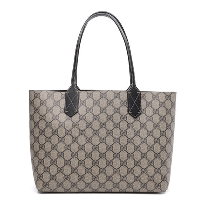 Gucci GG Supreme Monogram Small Reversible Tote Dark Brown 1 of 17