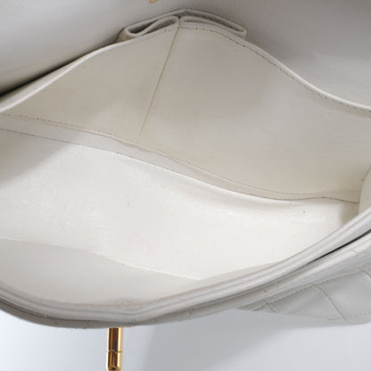 Chanel Lambskin Quilted Small Double Flap White 11 of 11