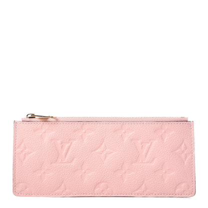 Louis Vuitton Empreinte Curieuse Wallet Zippered Insert Rose Ballerine 1 of 7