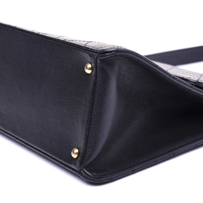 Chanel Caviar Diamond Stitched Flap Shoulder Bag Black 7 of 18