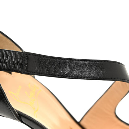 Christian Louboutin Shiny Nappa Decalcoco 100 Pumps 36.5 Black 10 of 10