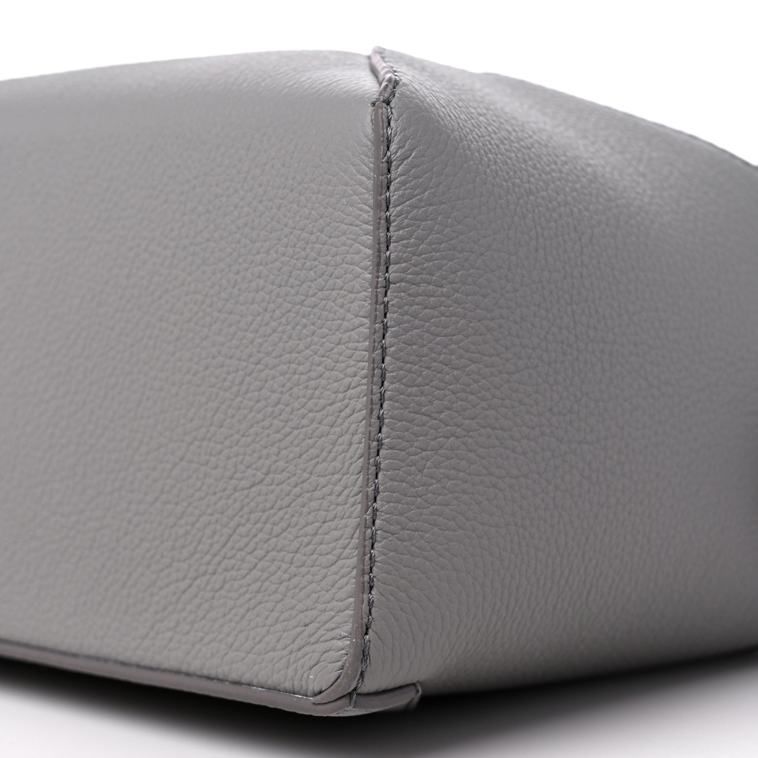 Loewe Soft Grained Calfskin Small Puzzle Edge Bag Pearl Grey 8 of 8