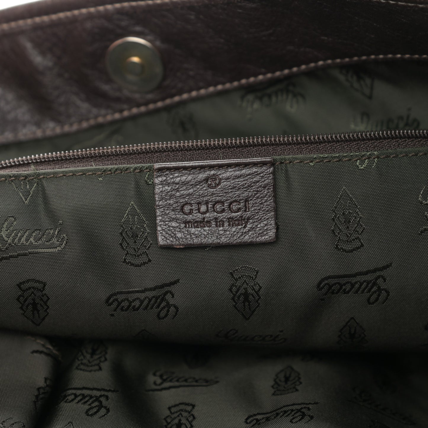 Monogram Large Tribeca Tote Brown