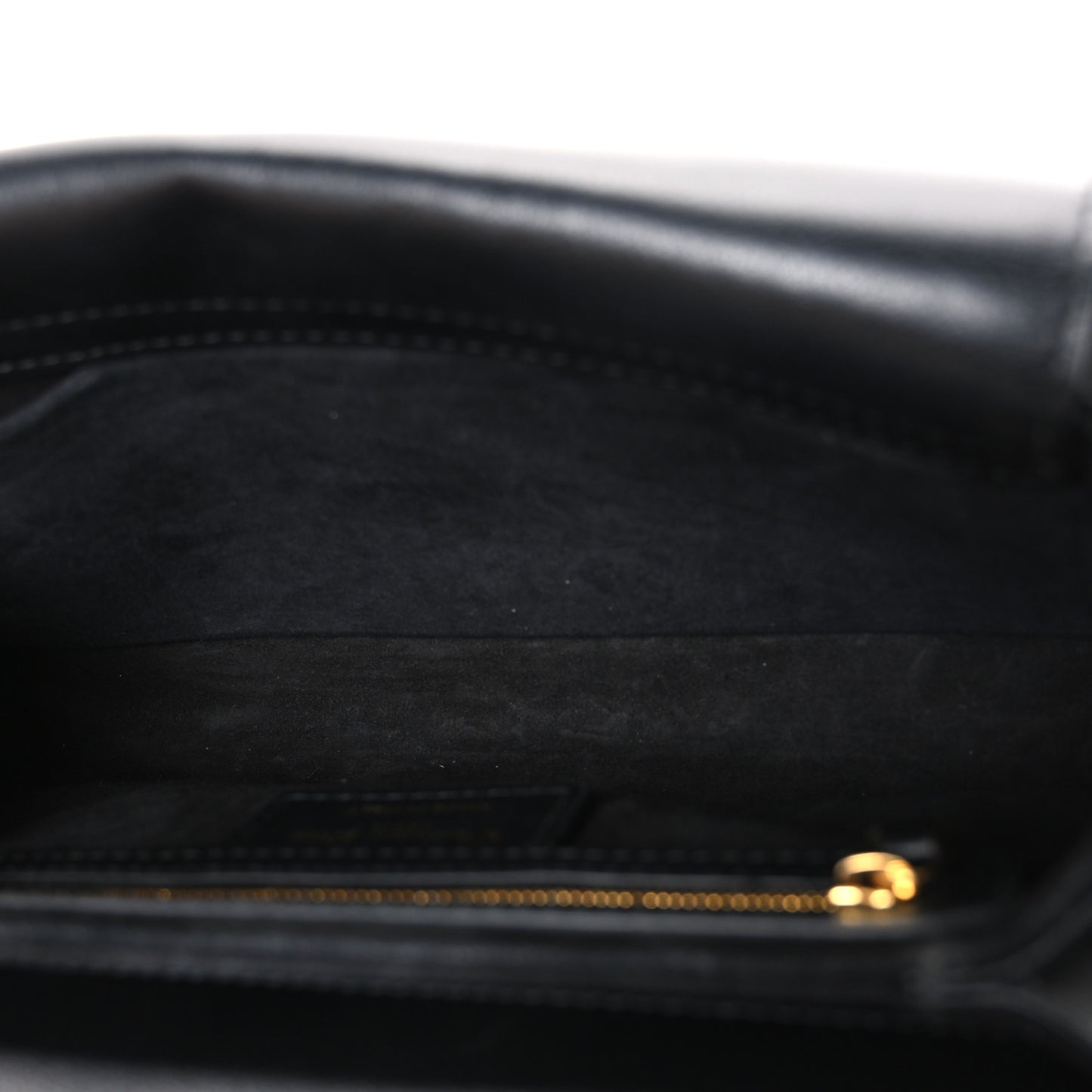 Calfskin Cannage Small Dior Jolie Top Handle Black