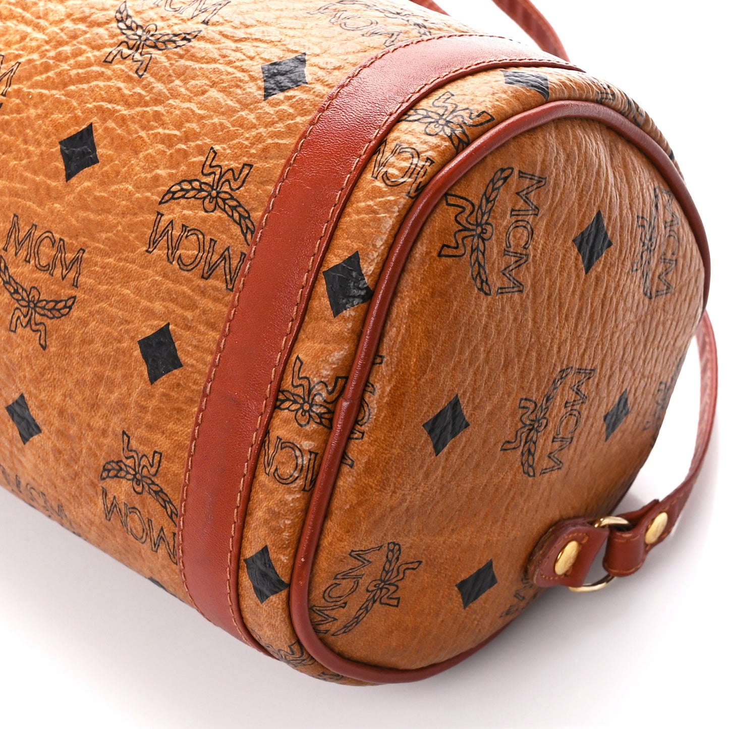 Visetos Barrel Bag Cognac
