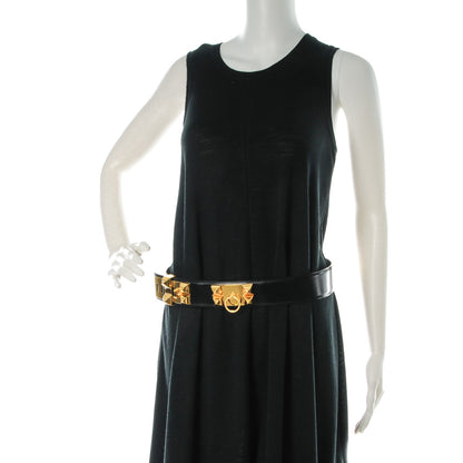 Hermes Box Collier De Chien CDC Belt 90 Black 2 of 8