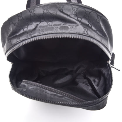 Gucci Nylon Monogram Slim Backpack Black 5 of 7