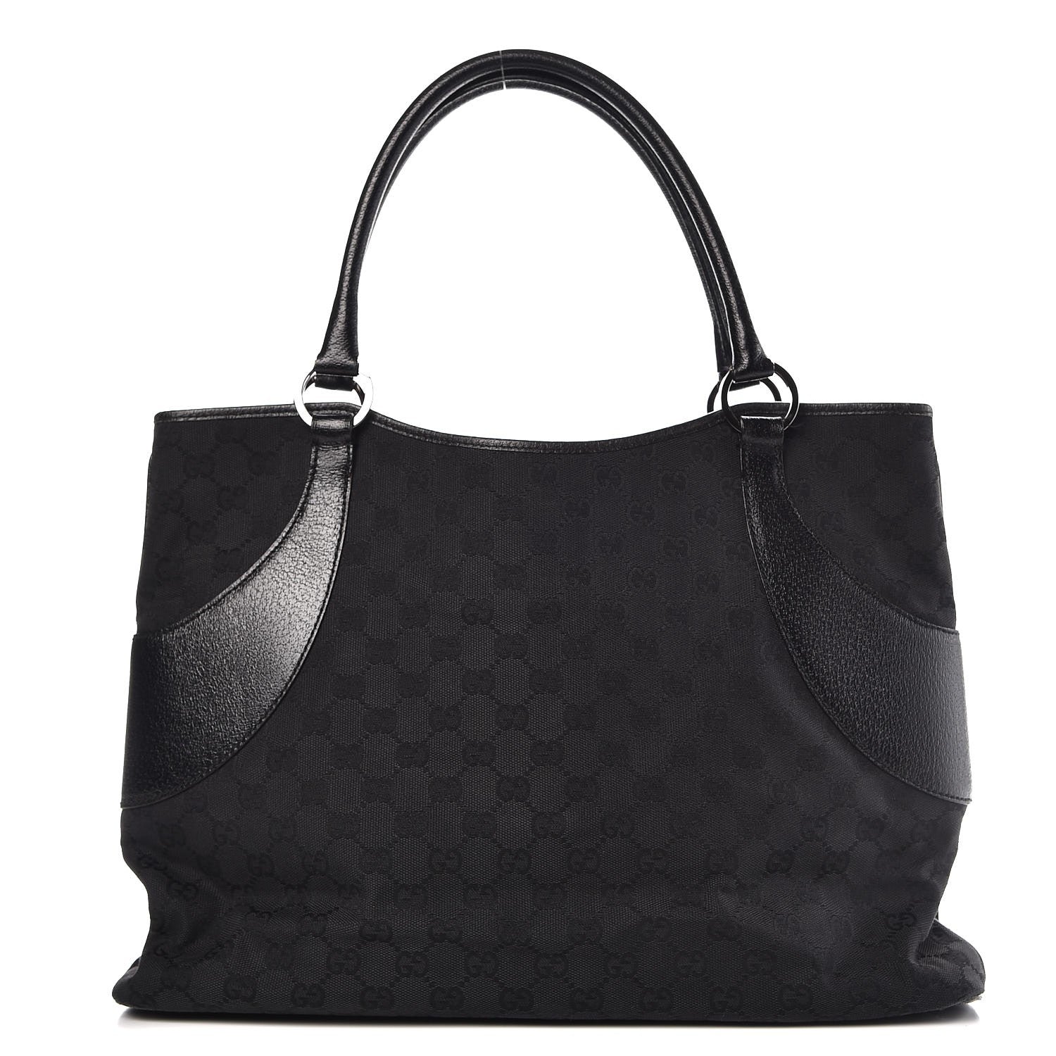 Gucci Monogram Signature GG Tote Black 1 of 17
