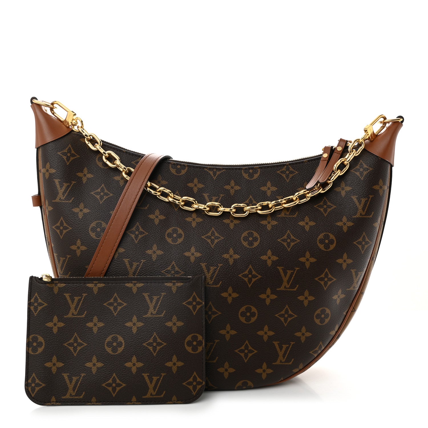 Louis Vuitton Reverse Monogram Loop Hobo 3 of 10