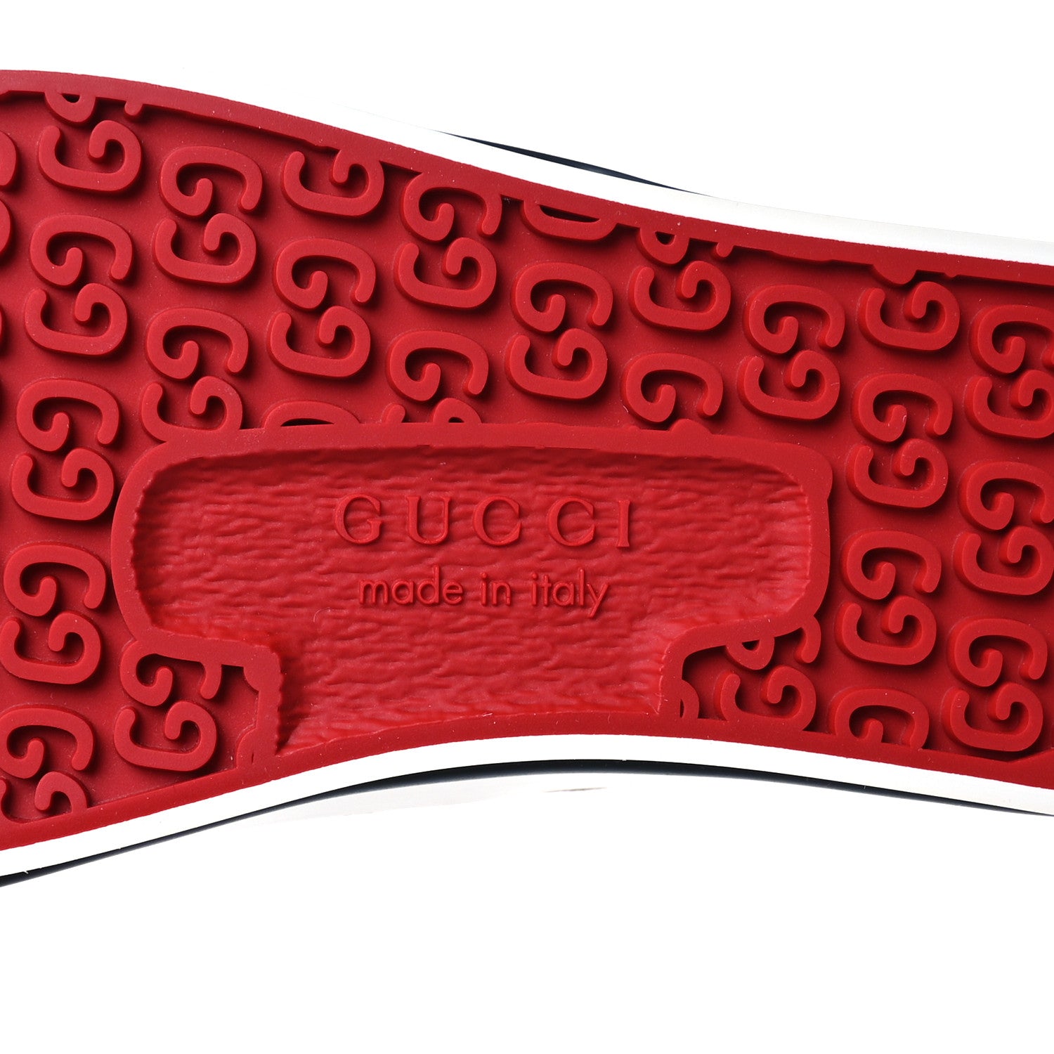 Gucci GG Monogram Womens 1977 Tennis Slip On 30mm Sneakers 35.5 Beige Ebony Mystic White 7 of 8