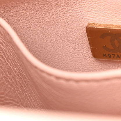 Chanel Caviar Quilted Small Coco Handle Flap Light Pink 7 of 10