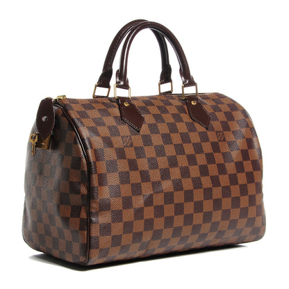 Louis Vuitton Damier Ebene Speedy 30 3 of 7
