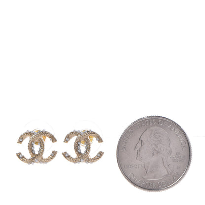 Chanel Pearl CC Earrings Gold 2 of 5