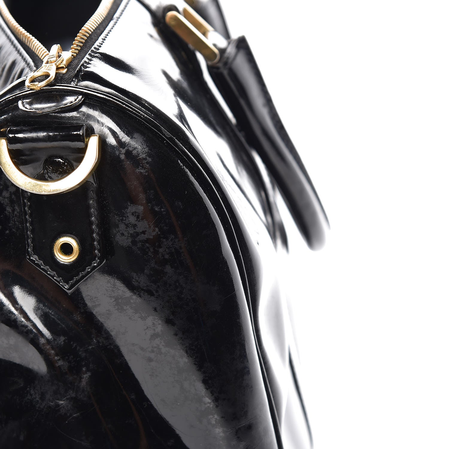 Chanel Patent Timeless CC Duffel Bag Black 10 of 11