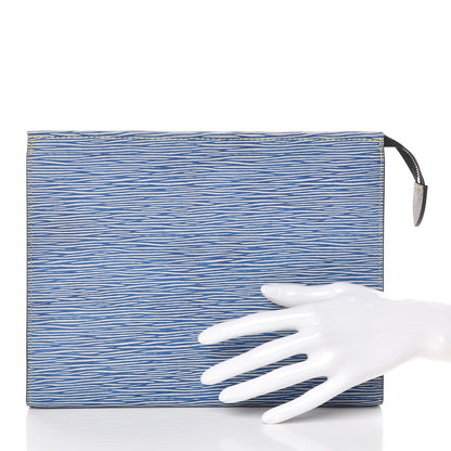 Louis Vuitton Epi Toiletry Pouch 26 Denim Light 2 of 9