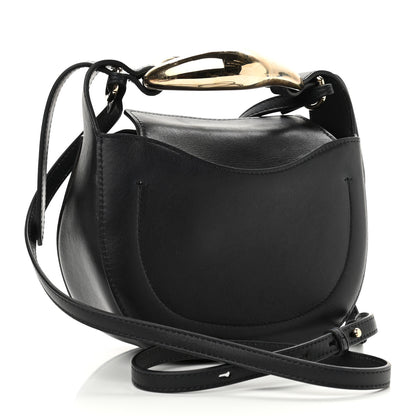 Chloe Small Grain Calfskin Kiss Bag Black 2 of 8