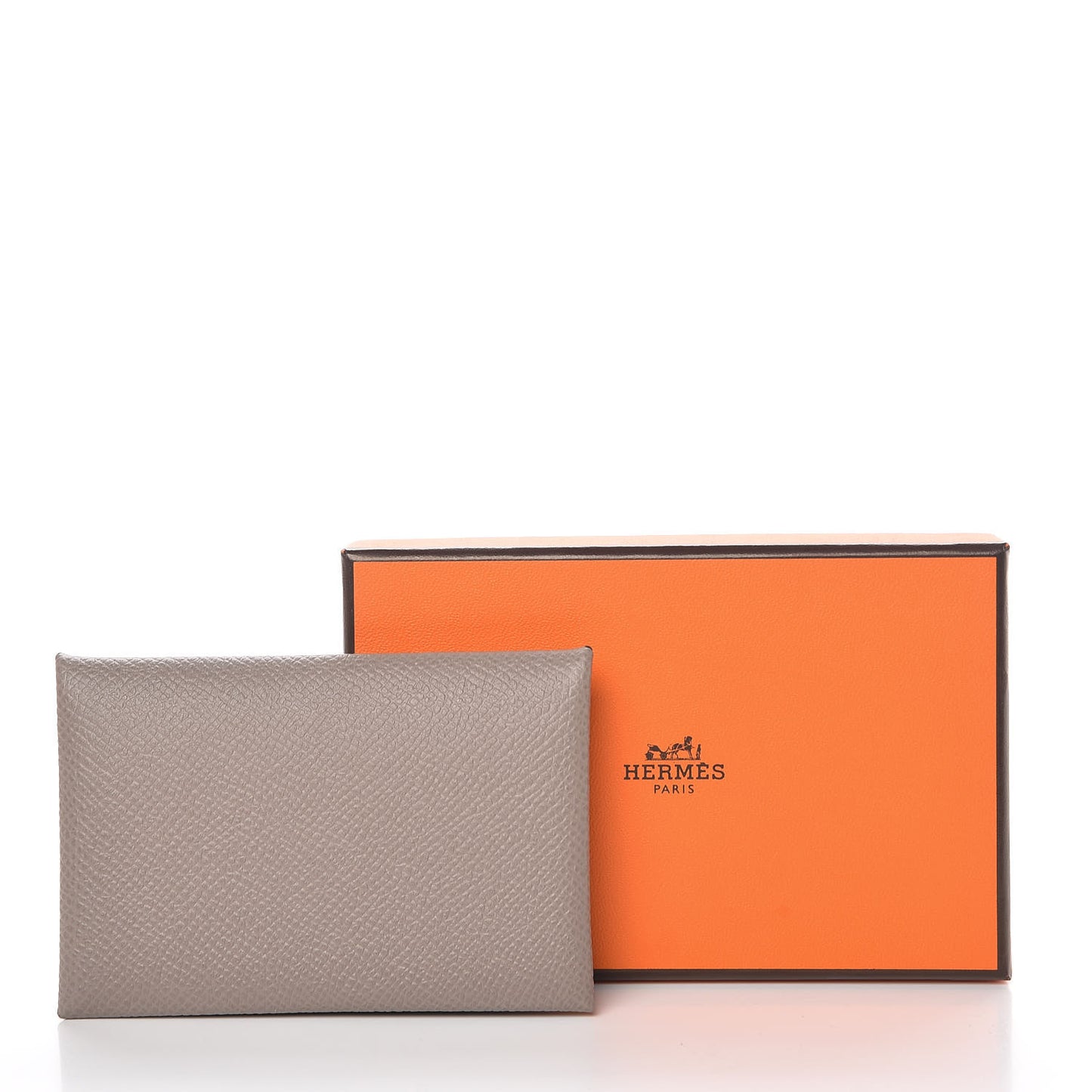 Epsom Calvi Card Case Etoupe