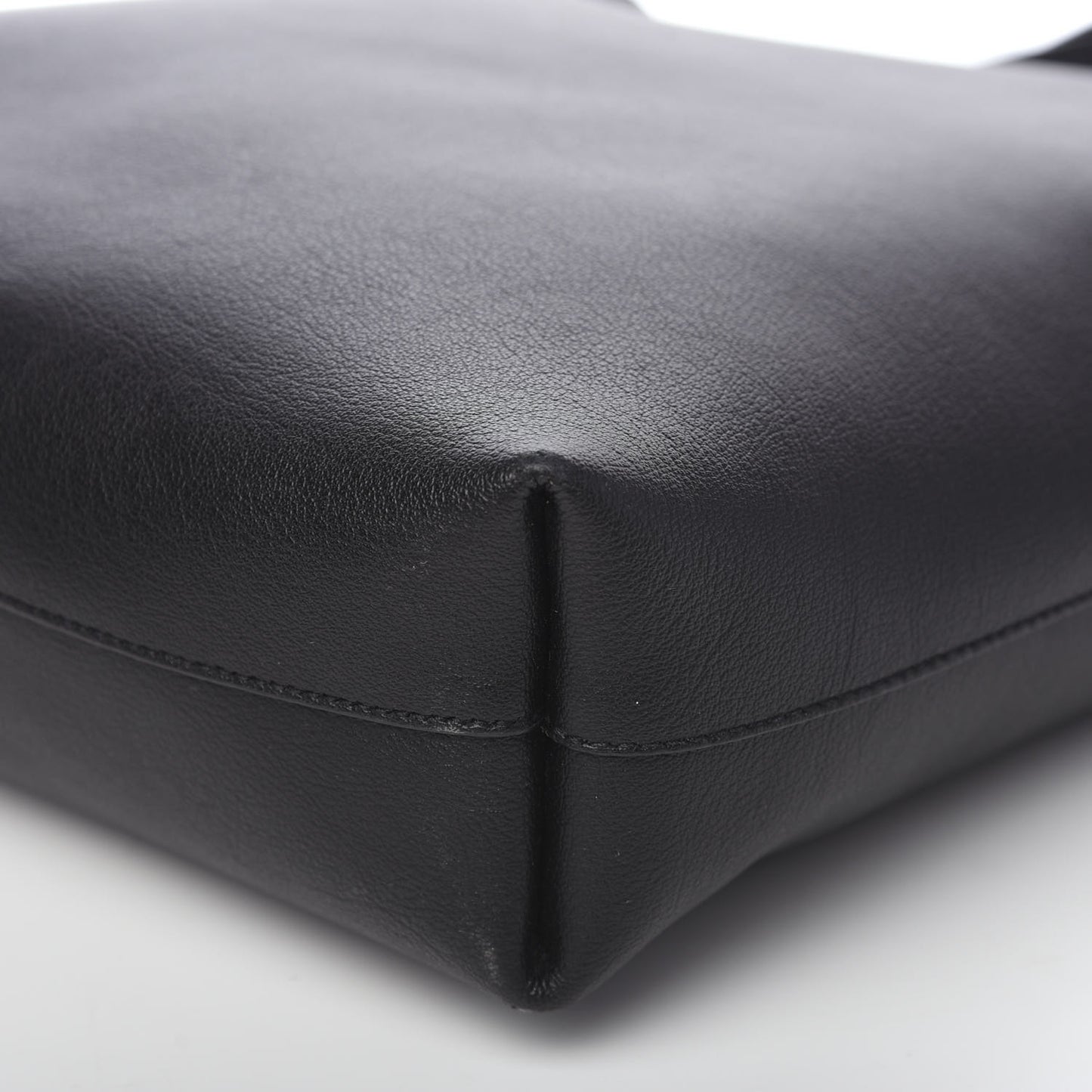 Calfskin Toy Shopping Tote Black