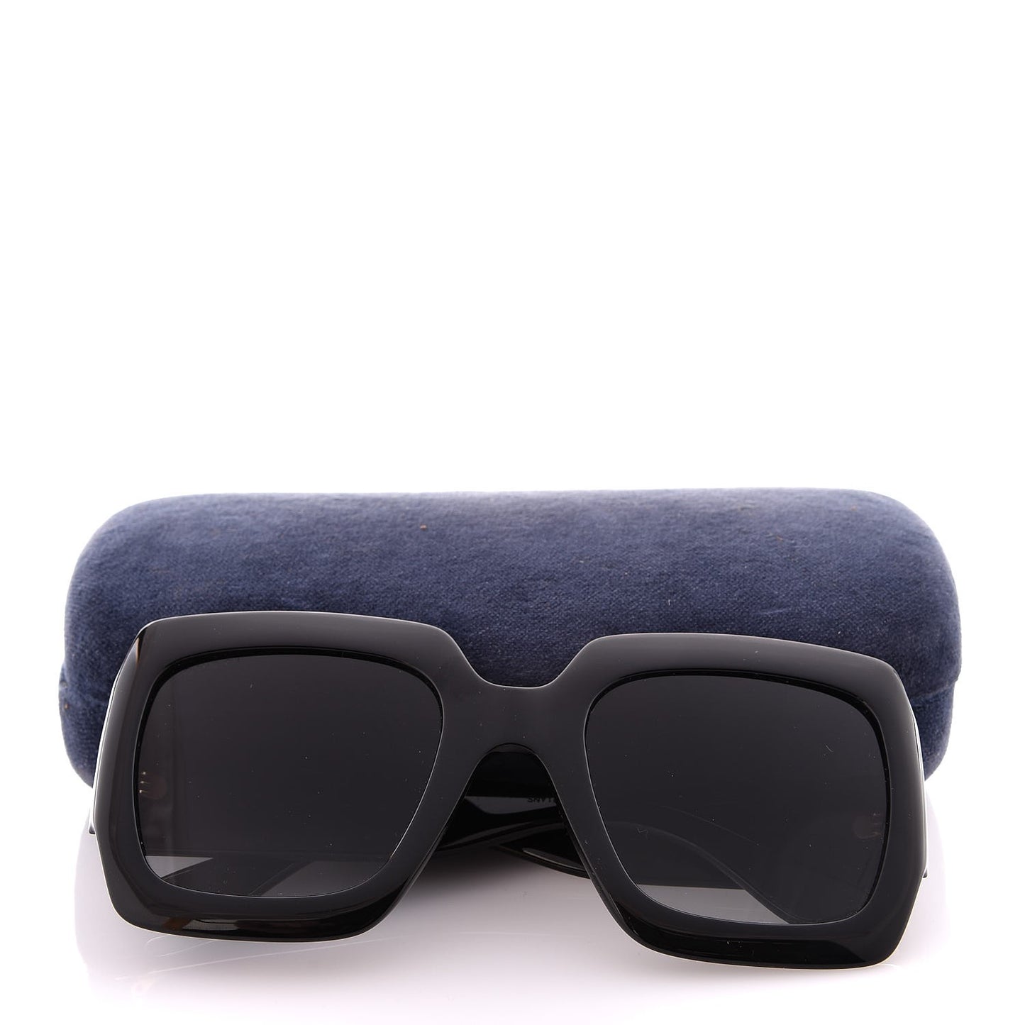 Acetate Square Frame Sunglasses GG0053S Black