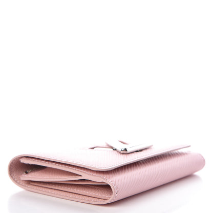 Louis Vuitton Epi Twist Compact Wallet Rose Ballerine 4 of 6