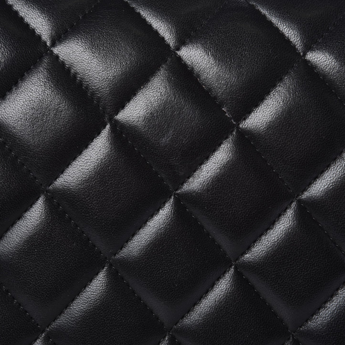 Lambskin Quilted Maxi Double Flap Black