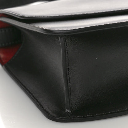 The Row Polished Saddle Calfskin Sofia 8.75 Crossbody Black 8 of 11